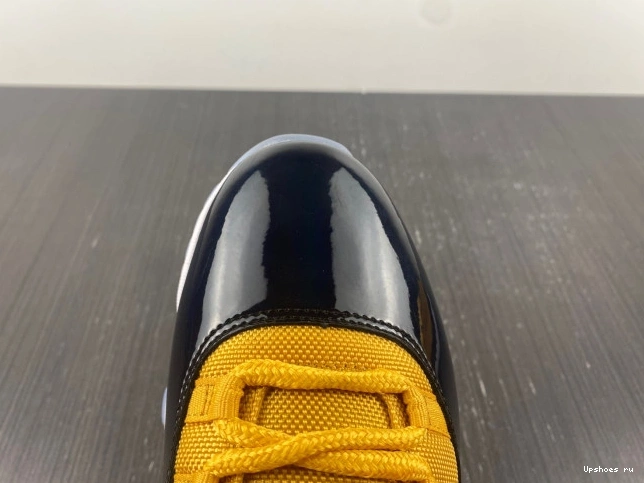 yellow 11 black and Jordan Air 0131